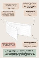 Ochraniacz <b> do łóżeczka </b> <em> Velvet Baby Blue </em> - obrazek 13