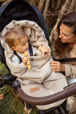 Carrycot and Stroller <b>Sleeping Bag </b> <em> Cappuccino </em> - Image 2
