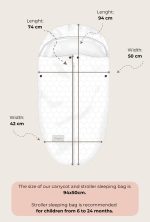 Śpiworek <b> do gondoli i spacerówki 2w1 6-24 mies.</b> <em> Baby Blue </em> - obrazek 5