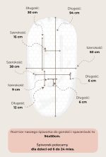 Śpiworek <b> do gondoli i spacerówki 2w1 6-24 mies.</b> <em> Baby Blue </em> - obrazek 6