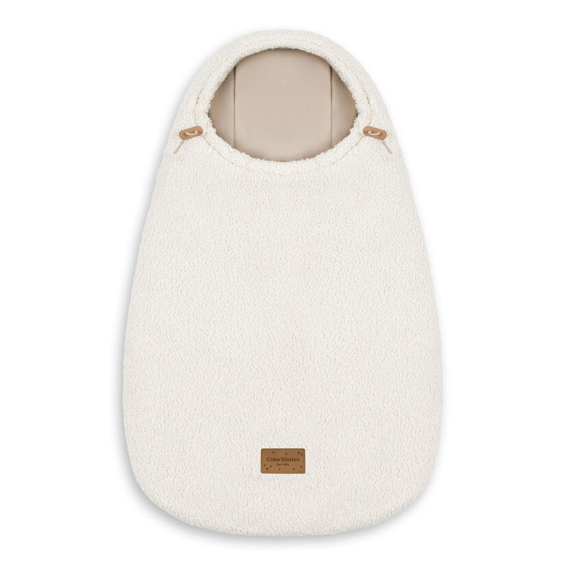 Pram And Car Seat <b>Sleeping Bag Teddy </b> <em> Light Beige </em> - Image 1