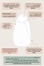 Śpiworek <b> do wózka i fotelika 2w1 0-10 mies. </b> <em> Temo </em> - obrazek 14