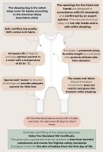 Baby Sleeping Bag <b>1.0 TOG 6-12 </b> <em> Happy Goose </em> - Image 7