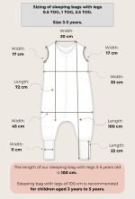 Sleeping Bag With Legs <b>2.5 TOG 3-5 Years</b> <em> Dreamland </em> - Image 5