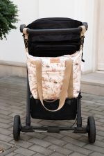 Torba <b> do wózka M </b> <em> Forest Friends Beige </em> - obrazek 3