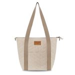 Torba <b> do wózka M </b> <em> Velvet Ciepły beż </em>