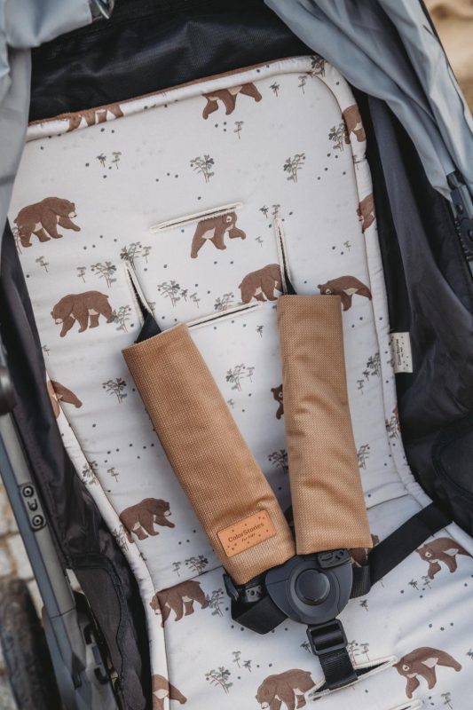 wkładka do spacerowki poduszka motylek nakładki na pasy temo