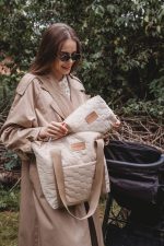 Set <b> Stroller Bag M + Toiletry Bag M 23×18 cm </b> <em> Velvet Cappuccino </em> - Image 2