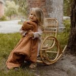 Ciepły Kocyk <b> dla niemowlaka z barankiem</b> <em> Teo pastelowy róż</em> - obrazek 7