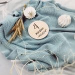 Warm Minky <b> Baby Blanket </b> <em> Bunny </em> - Image 6