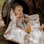 Baby Car Seat Swaddle <em> Forest Friends </em> - Image 9
