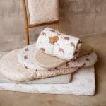 Cotton Pram Fitted Sheet 70x45 cm<em> Happy Goose Olive </em> - Image 7