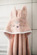 Ręcznik Królik Mały <b>pudrowy róż</b><em> Forest Friends </em> - obrazek 5