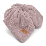 Warm Teddy Baby Blanket <b> Teo </b> <em> Heather Pink </em>