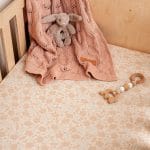 Cotton Baby Bed Fitted Sheet <b> 120x60 cm</b><em> Primrose Beige</em> - Image 3