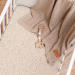 Cotton Baby Crib <b>Fitted Sheet 90x40 cm</b><em>Herbs</em> - Image 3