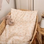 Baby Bedding Set <b> with filling 75x100 cm </b> <em> Primrose Beige</em> - Image 6