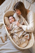 Cotton Baby Blanket <b></b> <em> Happy Goose Olive </em> - Image 12