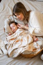 Cotton Baby Blanket <b></b> <em> Happy Goose Olive </em> - Image 11