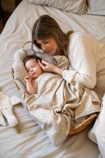 Cotton Baby Blanket <b></b> <em> Happy Goose Olive </em> - Image 6