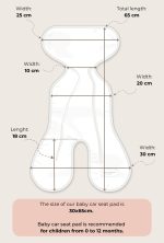 Wkładka antypotowa <b> do fotelika </b> <em> Angel Twig S (0-18 kg)</em> - obrazek 6