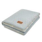 Warm Minky <b> Baby Blanket 75 x 90 cm </b> <em> Happy Goose Olive </em>