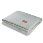 Ciepły Kocyk Minky <b> dla przedszkolaka 100 x 135 cm </b> <em> Happy Goose Olive </em>