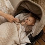 Warm Minky <b> Baby Blanket 75 x 90 cm </b> <em> Herbs </em> - Image 5