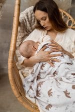 Bamboo Swaddle <b>100x120 cm</b><em> Temo</em> - Image 2