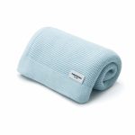 Bamboo Baby Blanket <b> Bibi </b> <em>Aqua</em>