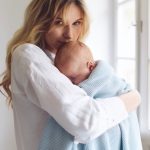 Bamboo Baby Blanket <b> Bibi </b> <em>Aqua</em> - Image 3