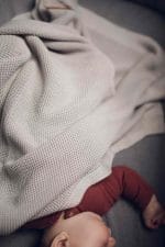 Bamboo Baby Blanket <b> Bibi </b> <em>Light Grey</em> - Image 4