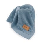 Bamboo Baby Blanket <b> Bibi </b> <em>Ocean Blue</em>