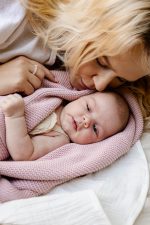 Bamboo Baby Blanket <b> Bibi </b> <em> Pastel Pink </em> - Image 6
