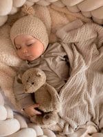 Bamboo Baby Blanket <b>Ellie </b><em> Warm Beige </em> - Image 3
