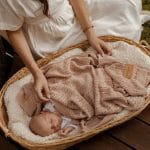 Bamboo Baby Blanket <b>Ellie </b><em>Pastel Pink </em> - Image 3