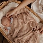 Bamboo Baby Blanket <b>Ellie </b><em>Pastel Pink </em> - Image 2