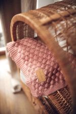 Bamboo Baby Blanket <b> Fema </b> <em>Dusty Rose</em> - Image 8