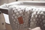 Bamboo Baby Blanket <b> Fema </b> <em>Light Grey </em> - Image 9