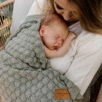 Bamboo Baby Blanket <b> Fema </b> <em>Olive </em> - Image 4