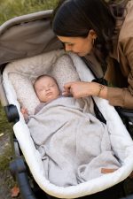 Bamboo Baby Blanket <b> Hana </b> <em> Beige </em> - Image 2