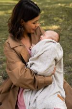 Bamboo Baby Blanket <b> Hana </b> <em> Beige </em> - Image 3