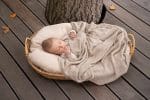 Kocyk Bambusowy <b> Hana </b><em> Cappuccino</em> - obrazek 5
