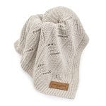 Cotton Baby Blanket<b> Ben </b> <em>Light Beige</em>