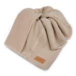 Ciepły Kocyk Bawełniany <b> z polarem </b> <em> Nico Cappuccino </em>
