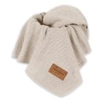 Bamboo <b> Baby Blanket Emma </b> <em> Beige </em>