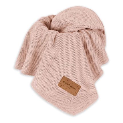 Bamboo Baby Blanket Emma Pastel Pink