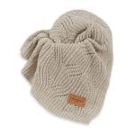 Warm Merino Wool<b> Baby Blanket </b> <em> Bono Beige </em>