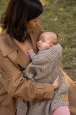 Warm Merino Wool<b> Baby Blanket </b> <em> Bono Warm Beige </em> - Image 6
