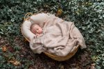 Merino Wool  <b> Baby Blanket </b> <em> Meri Cappuccino </em> - Image 4